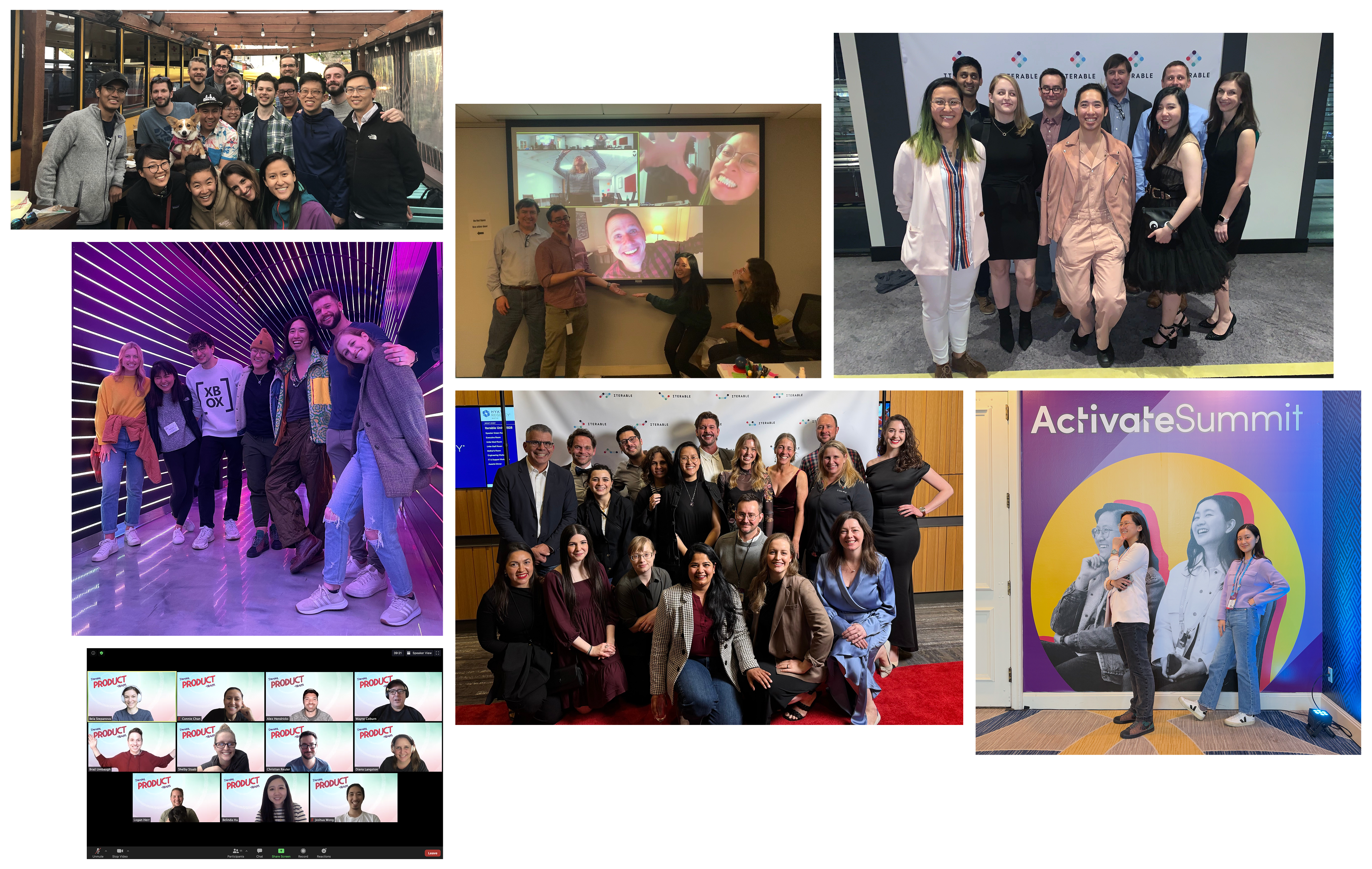 Memories throughout my time at Iterable