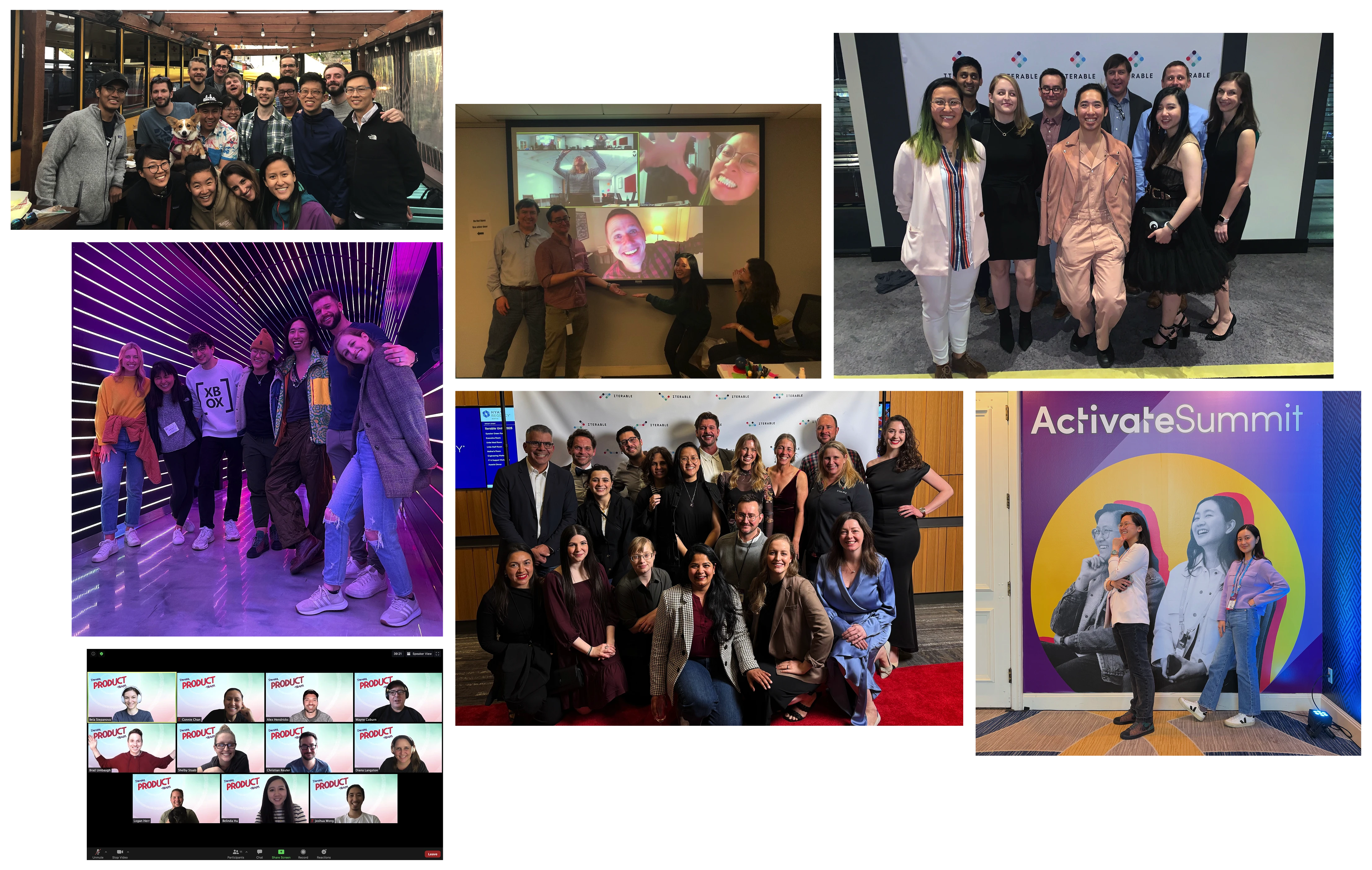 Memories throughout my time at Iterable